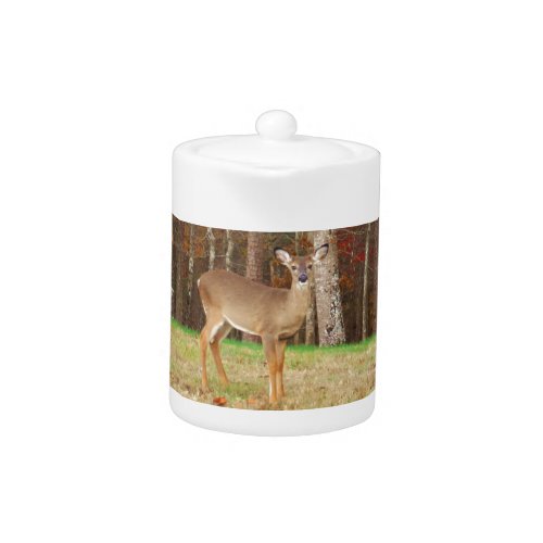 A Hunters Dream Deer Teapot