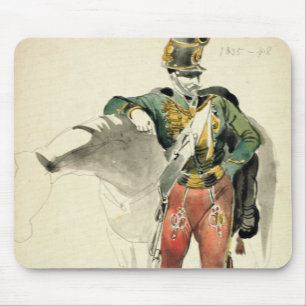 A Hussar of the 9th Regiment Mouse Pad