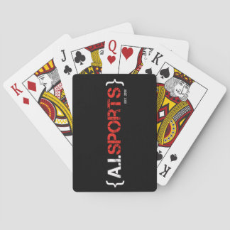 {A.I.SPORTS} POKER CARDS