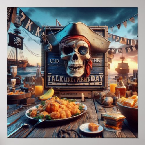AI Talk Like a Pirate Day Poster