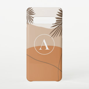 A - Initial Monogram Letter A Abstract Design Samsung Galaxy S10 Case