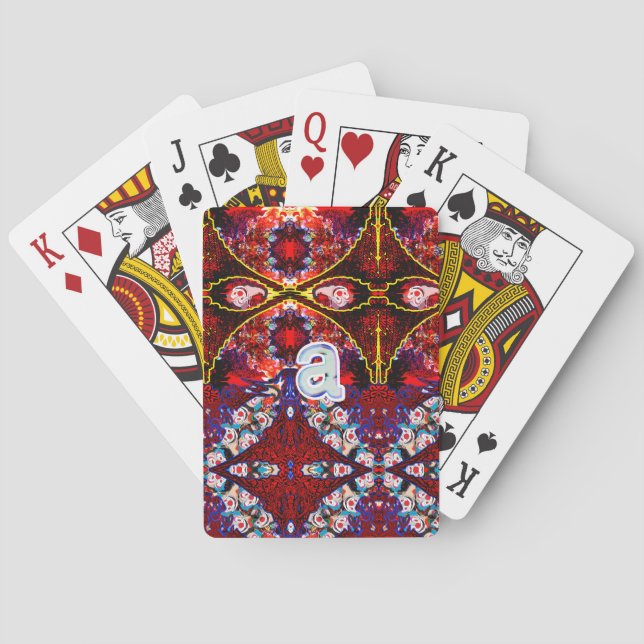 "a" Insert Clown Here Poker Cards (Back)