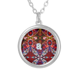 "a" Insert Clown Here Silver Plated Necklace