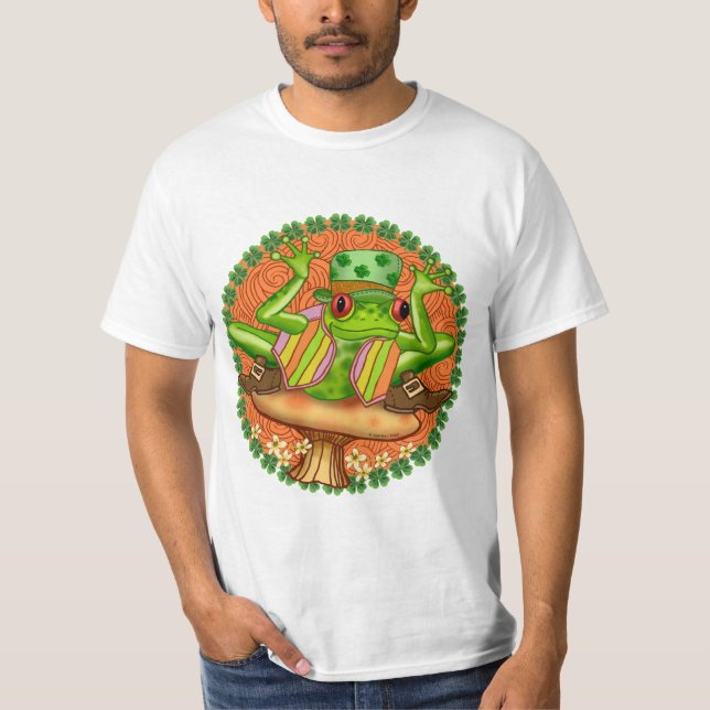 A Irish Frog T-Shirt (Front)