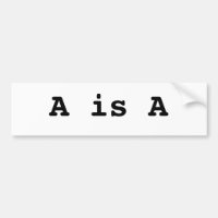 A is A = the law of identity