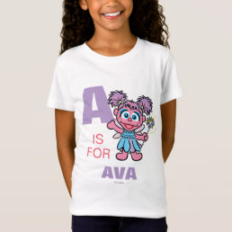 A is for Abby Cadabby | Add Your Name T-Shirt