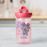 A is for Abby Cadabby | Add Your Name Water Bottle<br><div class="desc">Stay hydrated in magical style with this personalized Sesame Street-themed water bottle featuring Abby Cadabby. Highlighting the letter "A" and customizable with your name, this colorful and playful design is perfect for school, sports, or outings. A whimsical way to add a touch of Abby Cadabby charm to your everyday essentials....</div>