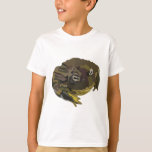 A is for African Bull Frog T-Shirt<br><div class="desc">A is for African Bull Frog, African Bull Frog Powerful and Unique Amphibian Wildlife Illustration</div>