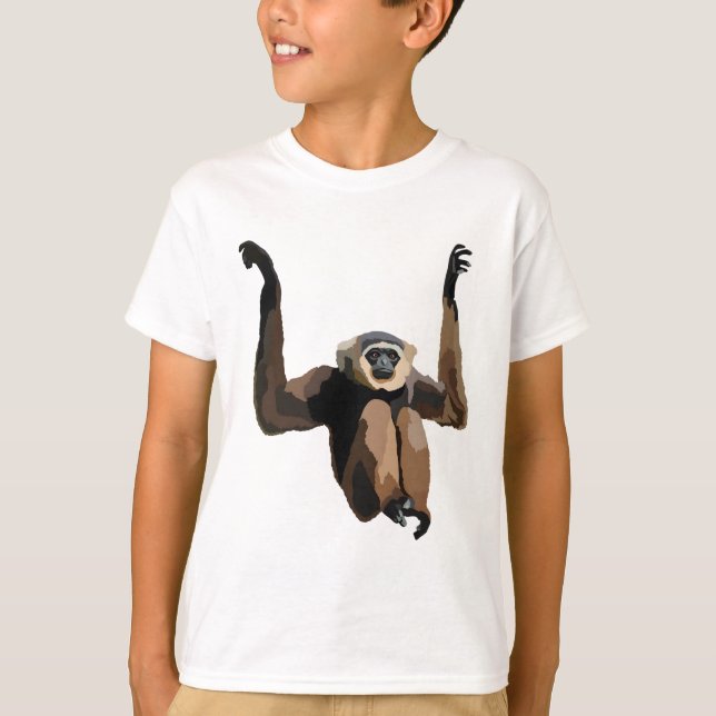 A is for Agile Gibbon T-Shirt (Front)