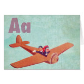 A is for Airplane (Front Horizontal)