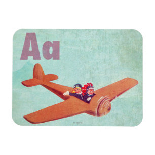 A is for Airplane Magnet