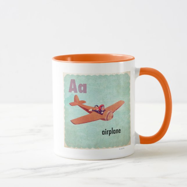 A is for Airplane Mug (Right)
