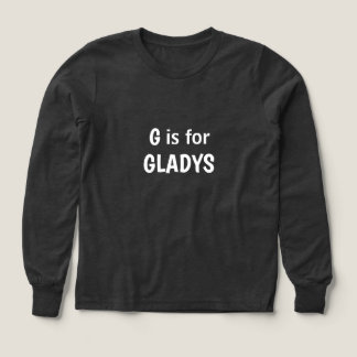 A is for alphabet, Cute Baby/Toddler name  Tri-Blend Shirts