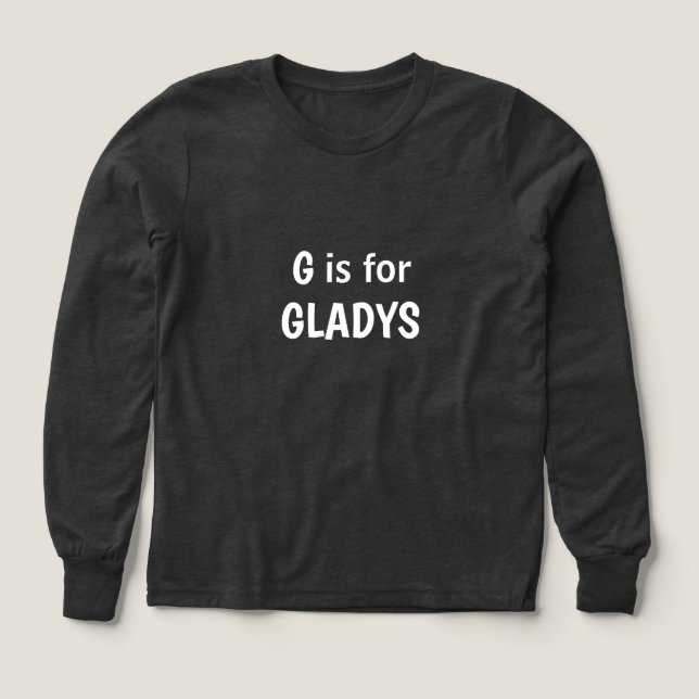 A is for alphabet, Cute Baby/Toddler name  Tri-Blend Shirts (Design Front)