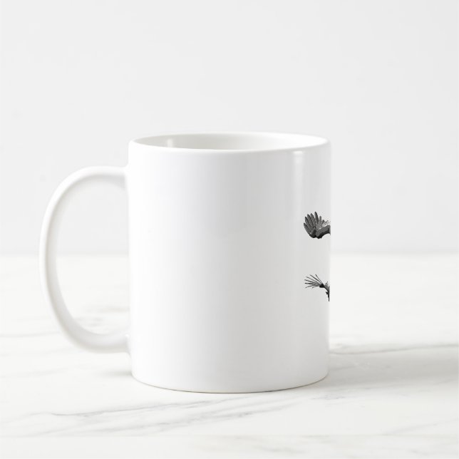 A is for Andean Condor Coffee Mug (Left)
