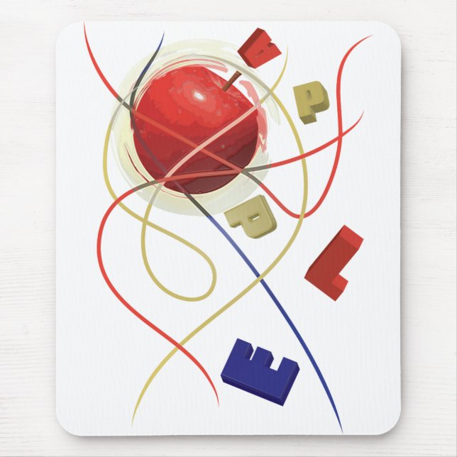 A is for Apple Mouse Pad (Front)