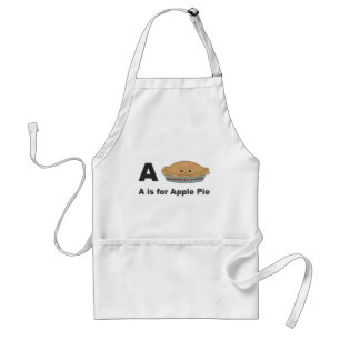 A is for Apple Pie Adult Apron