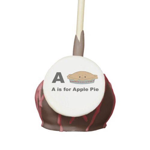 A is for Apple Pie Cake Pops