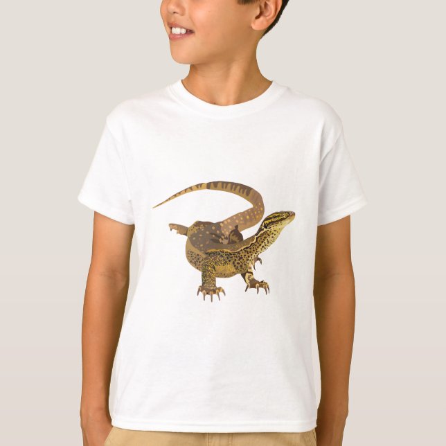 A is for Argus Monitor Lizard T-Shirt (Front)