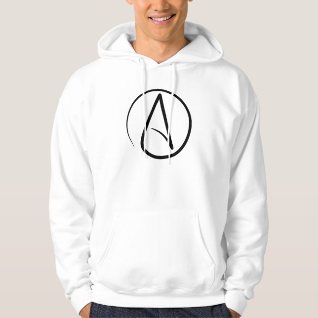 A is for Atheism Hoodie (Front)
