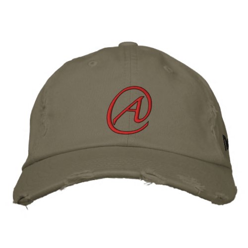A Is for Atheist Embroidered Baseball Cap