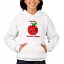 A is for Awesome Apple Kids Alphabet Design