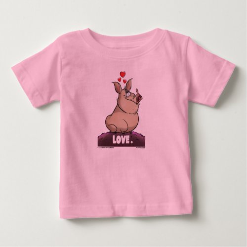 A J HOGG LOVE ONE_PIECE BABY BODY SUIT _ BABY T_Shirt