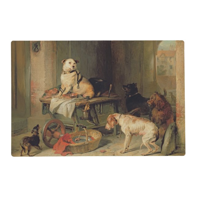 A Jack in Office, c.1833 Placemat (Front)