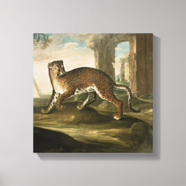 A Jaguar Canvas Print (Front)