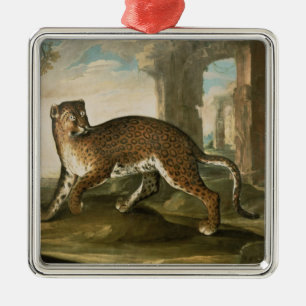 A Jaguar Metal Ornament