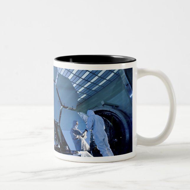 A James Webb Space Telescope array Two-Tone Coffee Mug (Right)
