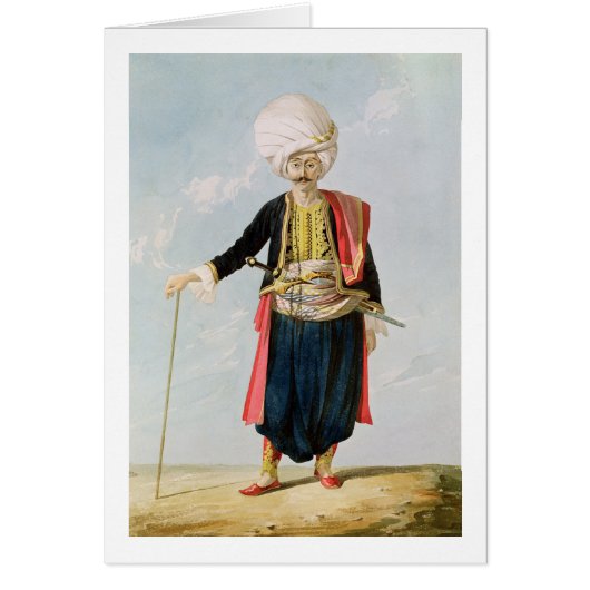 A Janissary, c.1823 Cards (Front)