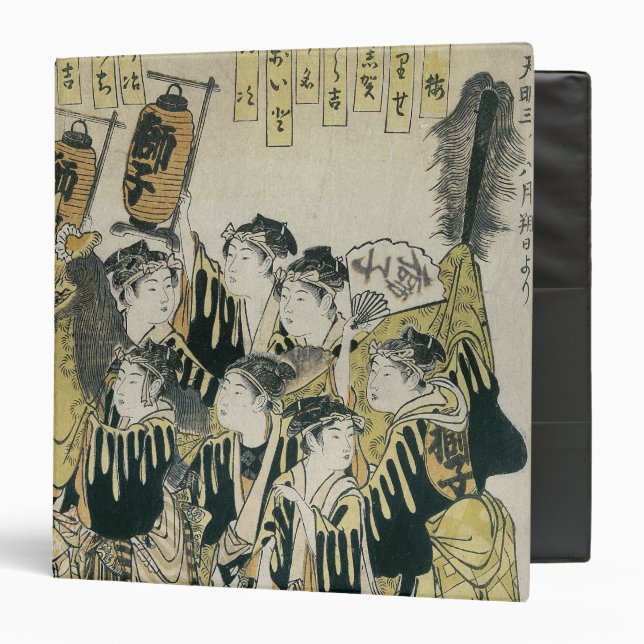 A Japanese Orchestra, Tosa School Binder (Front/Inside)