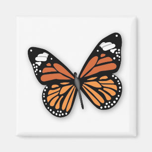 A Jeweled Monarch Butterfly Magnet