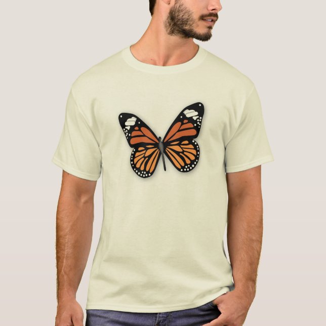 A Jeweled Monarch Butterfly T-Shirt (Front)
