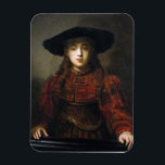 A Jewish Bride - Rembrandt - 1641 Magnet<br><div class="desc">"Jewish Expressions, " offers a shopping experience as you will not find anywhere else. Welcome to our store. Tell your friends about us and send them our link:  http://www.zazzle.com/YehudisL?rf=238549869542096443*</div>
