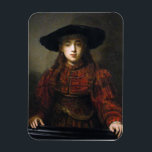 A Jewish Bride - Rembrandt - 1641 Magnet<br><div class="desc">"Jewish Expressions, " offers a shopping experience as you will not find anywhere else. Welcome to our store. Tell your friends about us and send them our link:  http://www.zazzle.com/YehudisL?rf=238549869542096443*</div>