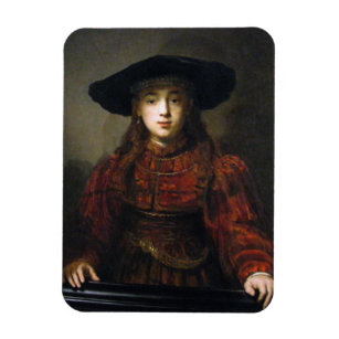A Jewish Bride - Rembrandt - 1641 Magnet
