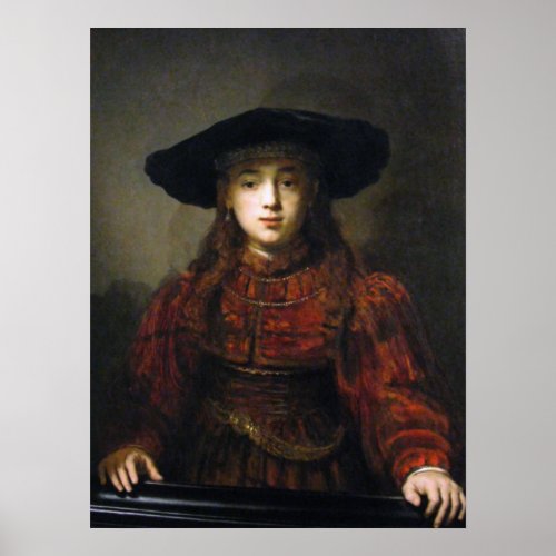 A Jewish Bride _ Rembrandt _ 1641 Poster