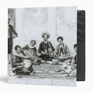 A Jewish Concert, Tlemcen 3 Ring Binder