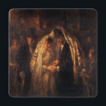 A Jewish Wedding by Jozef Israels - Circa 1903 Card<br><div class="desc">"Jewish Expressions, " offers a shopping experience as you will not find anywhere else. Welcome to our store. Tell your friends about us and send them our link:  http://www.zazzle.com/YehudisL?rf=238549869542096443*</div>