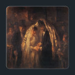 A Jewish Wedding by Jozef Israels - Circa 1903 Card<br><div class="desc">"Jewish Expressions, " offers a shopping experience as you will not find anywhere else. Welcome to our store. Tell your friends about us and send them our link:  http://www.zazzle.com/YehudisL?rf=238549869542096443*</div>