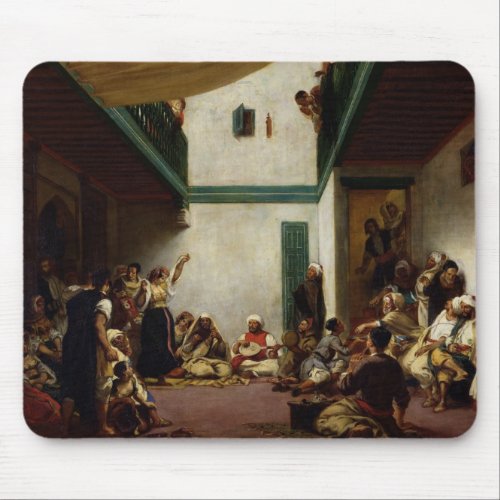 A Jewish wedding in Morocco 1841 Mouse Pad