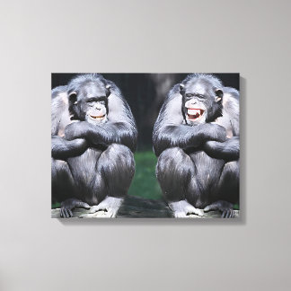 A Joke Between Friends Canvas Print