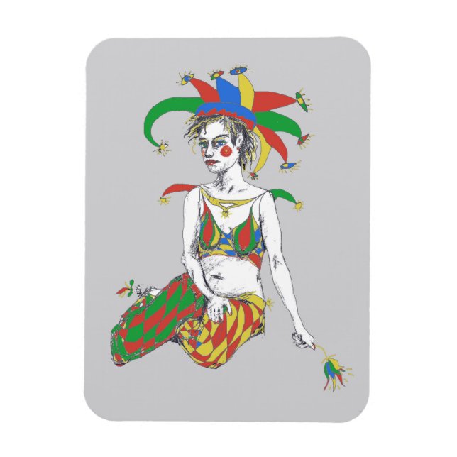 A joker magnet (Vertical)
