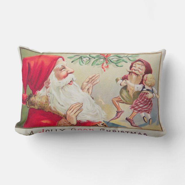 A Jolly Good Christmas Pillow (Front)
