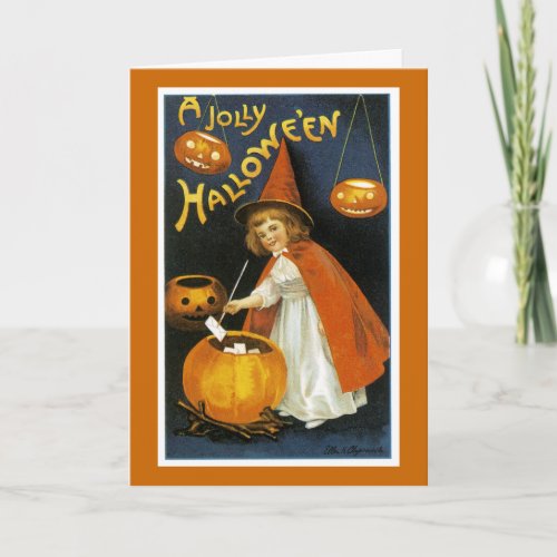 A Jolly Halloween Card