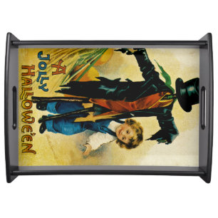 A Jolly Halloween Serving Tray