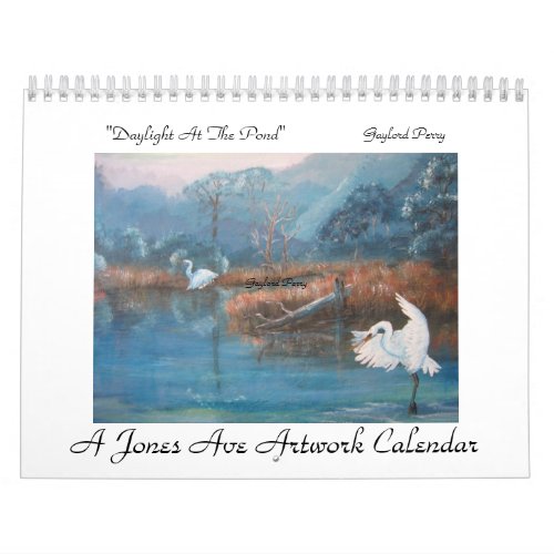 A Jones Ave Artwork _ Gaylord Perry Calendar