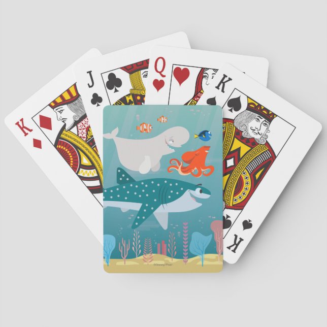 A Journey Beneath the Sea Playing Cards (Back)